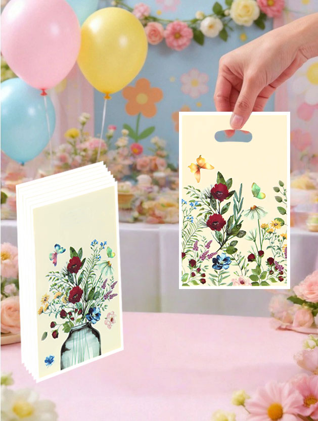 Party Games At Wedding - Подарочные пакеты с рисунком бабочек, играющих