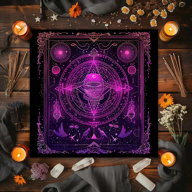 Party Games Mystery - Скатерть для карт Таро, 1 шт.,