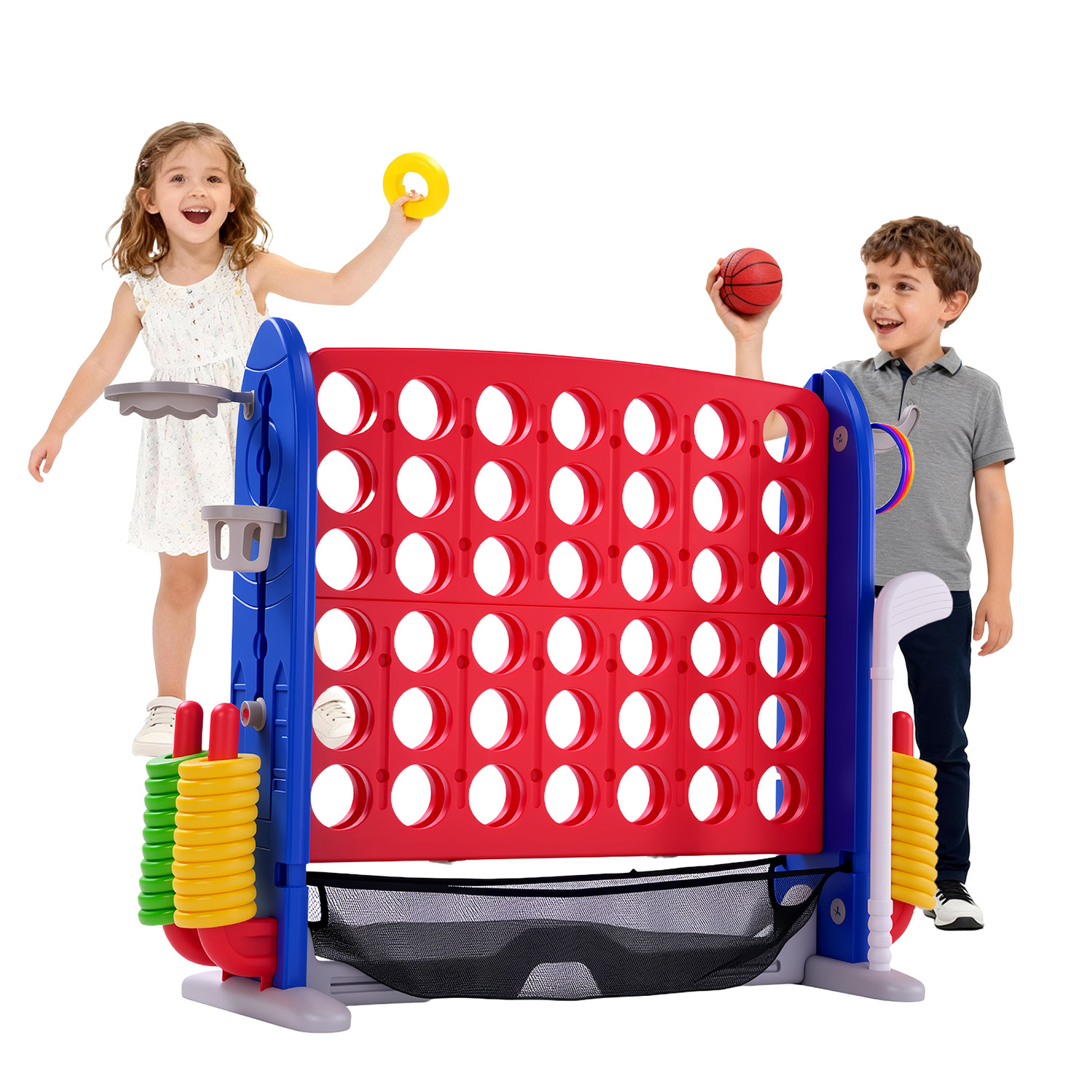 Набор для игр 4-в-1 Giant Conn – обзор и цена Giant Connect Four