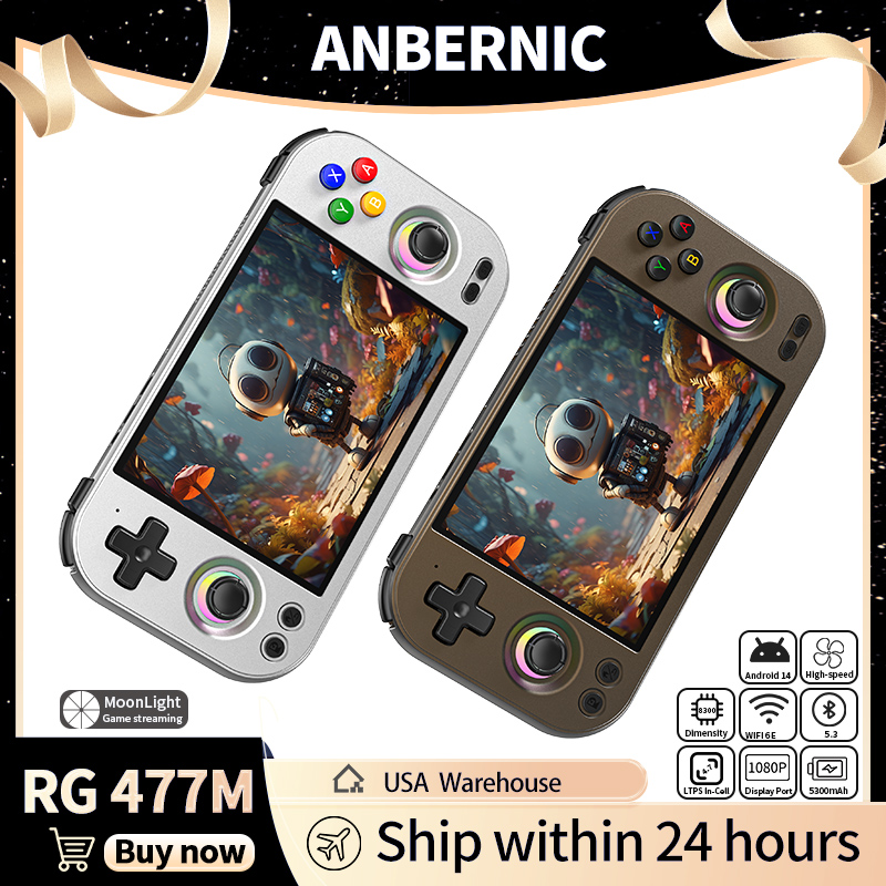 ANBERNIC RG 477M Ретро портати – обзор и цена Party Games Download