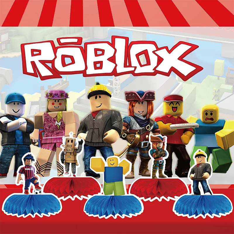 Набор из 5 3D-фигурок-сот для  – обзор и цена Party Games In Roblox